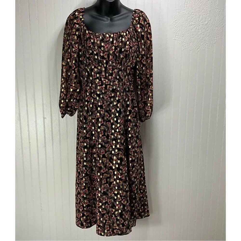LOFT Long Sleeve Dress